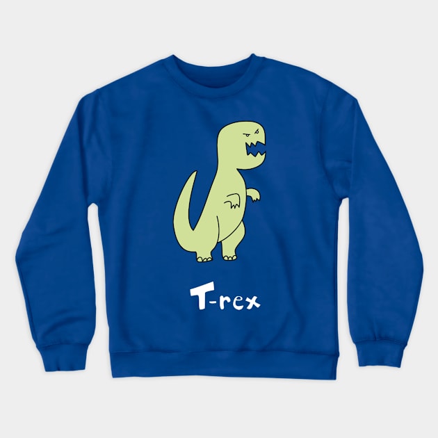 T-Rex Crewneck Sweatshirt by ptdoodles